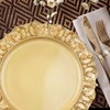 WYFMYD 6 Pack Gold Charger Plates 13" Round Charger Plates