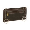 Keycase extra big LEAS, Genuine Leather, dark brown - ''LEAS