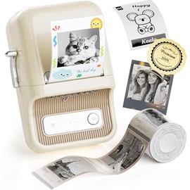 NIIMBOT B21 Pro Label Printer,300DPI (White)