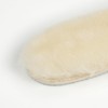 ADLNOSVY Sheepskin Insoles Natural Unisex Cozy Warm Durable Soft Sheep