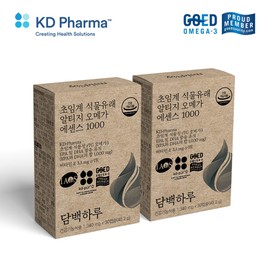 A simple day Simple Day Supercritical Plant Derived Altige Omega Essence 1000 2 Months 2 Boxes 60 Capsules Vitamin E / 담백하루 초임계 식물유래 알티지 오메가 에센스 1000 2개월 2박스 60캡슐 비타민E