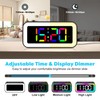 MOSUO Digital Alarm Clock with RGB Light, Digital Clock with