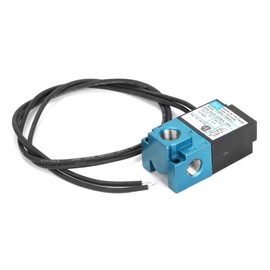 Electric Solenoid Valve 35A-AAA-DDBA-1BA, 3 Port Electronic Boost Control Solenoid Valve DC12V 5.4W 25.4ohm Coil 120 PSI for Most Turbo and Supercharged, Replacement for Turbosmart, Haltech