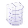Plastic Desk Organizer Multifunctional with 3 Moving Drawers for Office