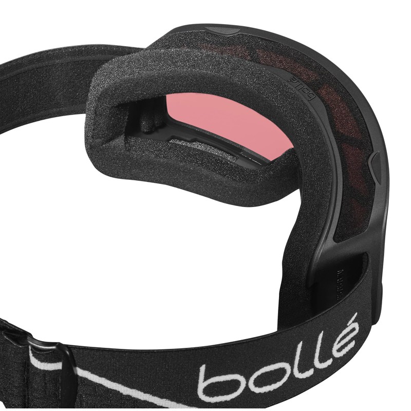 BOLLE Nevada JR Snow Goggles 2023 Race Black Matte/Vermillion Gun