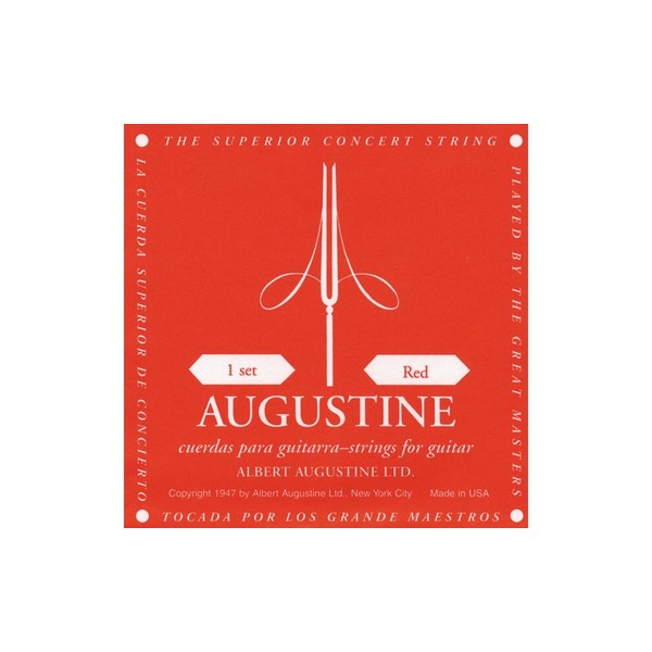 Augustine Red Classical Guitar Strings Set