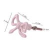 LBFEEL Lovely Pink Bow Knots Cabinet Knob Pulls Handles Dresser