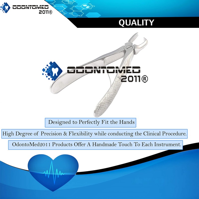 OdontoMed2011 Dental Tartar Remover Forceps Small 4½" 4.5" TARTER Remover