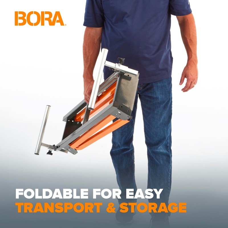 BORA Universal Miter Saw Stand with Quick Release Tool Mounting