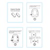 Bidet Bumper, 4PCS Height-increasing Pads, Universal Seat Bumper Kit with