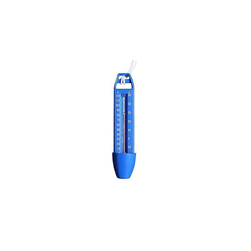 Pool Thermometer, Water Thermometers with String, Floats, Shatter Resistant, Ideal