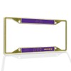 Fastasticdeals Metal Insert License Plate Frame Omega Psi Phi Weatherproof