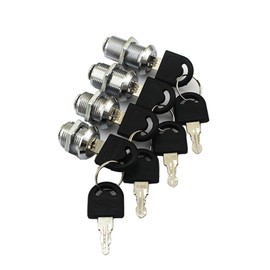 Comidox 5pcs 16/20/25/30mm Cam Lock Pinball Arcade Machine Door Cabinet Toolbox Drawer & 2Key 20mm