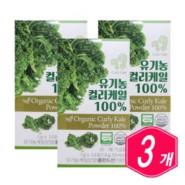 Dr.Ade Organic Curly Curly Kale 100% powder stick type 14 packets x 3 / 닥터에이드 유기농 컬리 곱슬 케일 100% 분말 스틱형 14포 x 3개