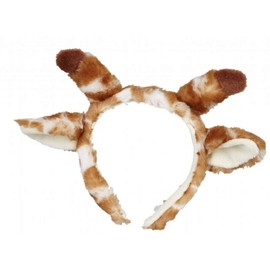 Ravensden Plush Giraffe Headband With Ears