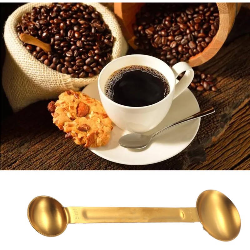 Double Sided Measuring Spoon, Teaspoon Measuring Spoon Long Handled Tablespoon