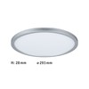 Paulmann Atria Shine 70991 LED Panel 293 mm Round Including
