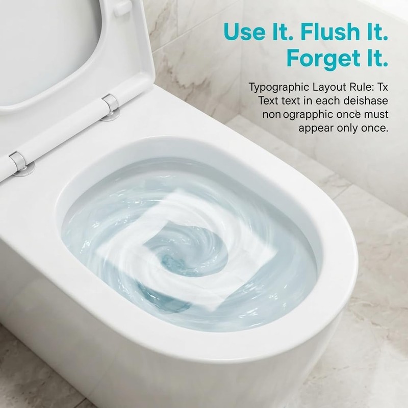 80 Pcs Toilet Seat Covers Disposable,XL Flushable Toilet Seat Cover