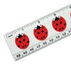 Lady Bug Ladybug Insect 12 Inch Standard and Metric Plastic