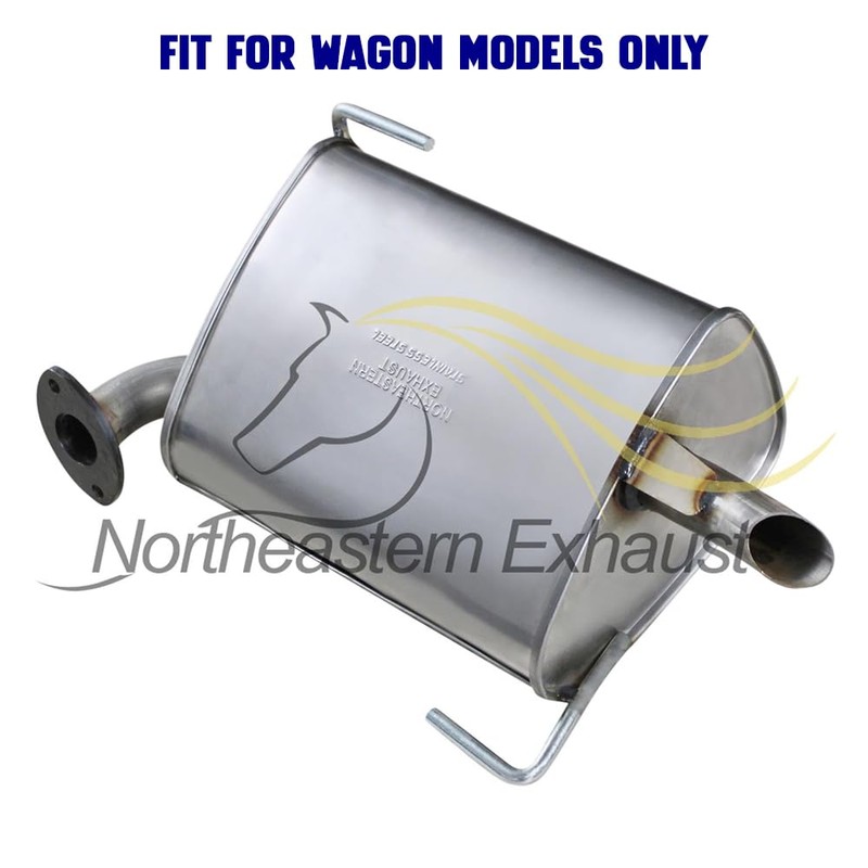 Exhaust Driver Side Rear Muffler for 2005-2009 Subaru Outback 3.0L