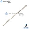 OdontoMed2011 3 PCS Sheehan Straight Osteotome 8MM Hexagon Handle 16CM