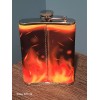 Samhain: November Coming Fire 8 oz flask custom NEW (can