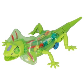Walking Lizard Model Electric Detachable Lizard Toy Gift with Light and Music for Kids Early EducationGreen Lizard