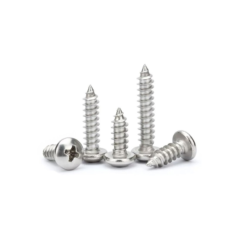#4 x 3/8"(1/4" to 1-1/2" Available) Pan Head Phillips Screws
