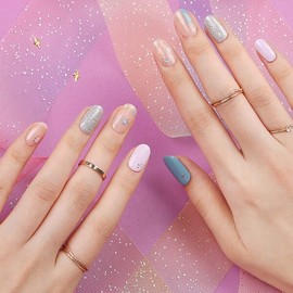 Mallang Nail Real Gel Nail Patch Unicorn Wing Gel Nail Sticker / 말랑네일 리얼 젤네일패치 유니콘날개 젤네일스티커