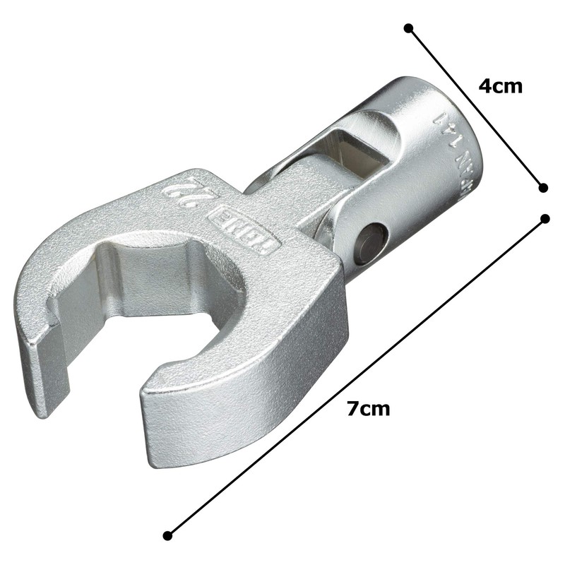 TONE Flex Claw Foot Wrench 3SCF-22F Drive Angle 0.3 inch