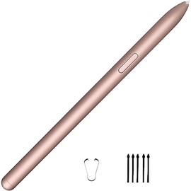 Mystic Black Tab S7 FE Pen for  Galaxy Tab S7 FE S Pen Stylus Pen Replacement + Free 5 Tips for  Galaxy Tab S7 FE Stylus S Pen - Colour: Mystic Pink