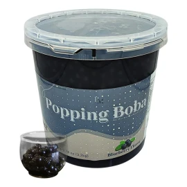 Perlas Explosivas Mora Azul 3.2 Kg Para Toppings O Sodas