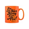 Grindstore I'm One Fart Away From A Poo Neon Tumbler