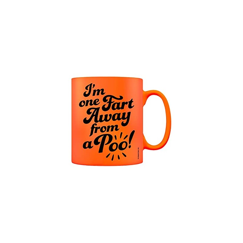 Grindstore I'm One Fart Away From A Poo Neon Tumbler