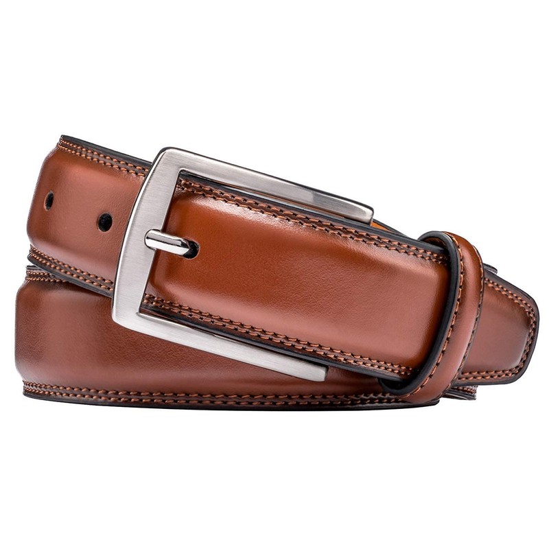 Men's Genuine Leather Dress Belt with Premium Quality - Classic