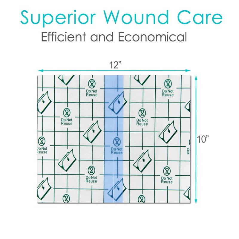 Shower Protector | 10x12 Inch Dialysis Catheter Shower Cover |