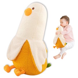 Chicken Banana Duck Plush, Soft Teddy Stuffed Animal for Adults and Kids, Fun Stress Relief Toy, 30cm Banana Duck Squishmallow for Home Decor, Gifts
