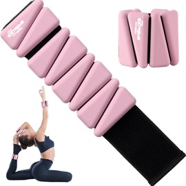 Wrist Ankle Weights Adjustable Training Intensity for Strength Training Walking Running Yoga Pilates Jogging for Women Men Set of 2