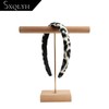 SXQLYH Headband Padded Leopard Print Fabric Headband - Headband Padded