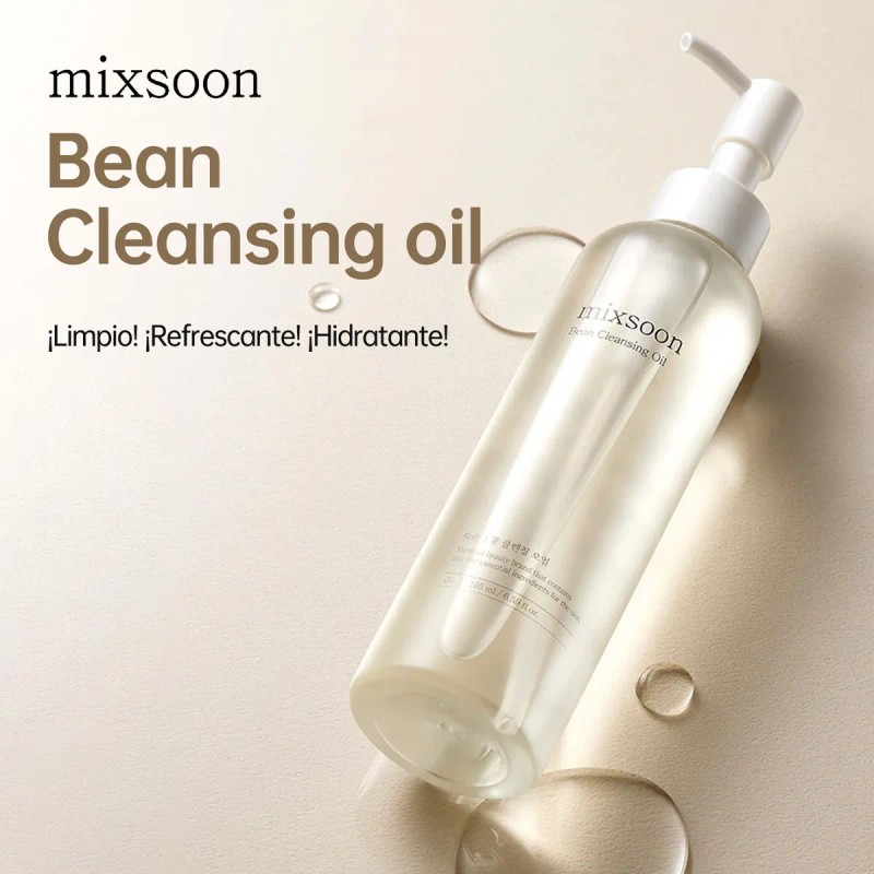 Mixsoon Bean Cleansing Oil Aceite De Doble Limpieza Facial
