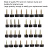 Milltrip High Heel Replacement Tips, 84pcs Non-Slip Heel Protectors for