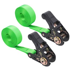 Ayaport Endless Ratchet Strap Ratcheting Tie Down Motorcycle Car Roof Rack Trailer Cargo Straps…