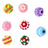 8pcs Cat Ball Toys Elastic Soft Colorful Interactive Chasing Chewing