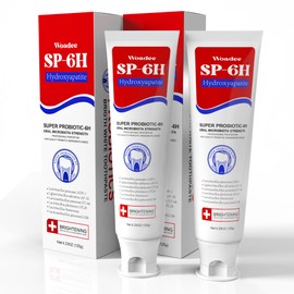 SP-6 Hydroxyapatite Probiotic Whitening Toothpaste, SP-6 Probiotic Whitening Toothpaste, 6 Probiotics + Hydroxyapatite Formula for Teeth Whitening, Strengthening and Enamel Protection (2)