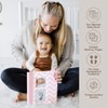 Pearhead Chevron Baby Memory Book with Clean Touch Ink Pad