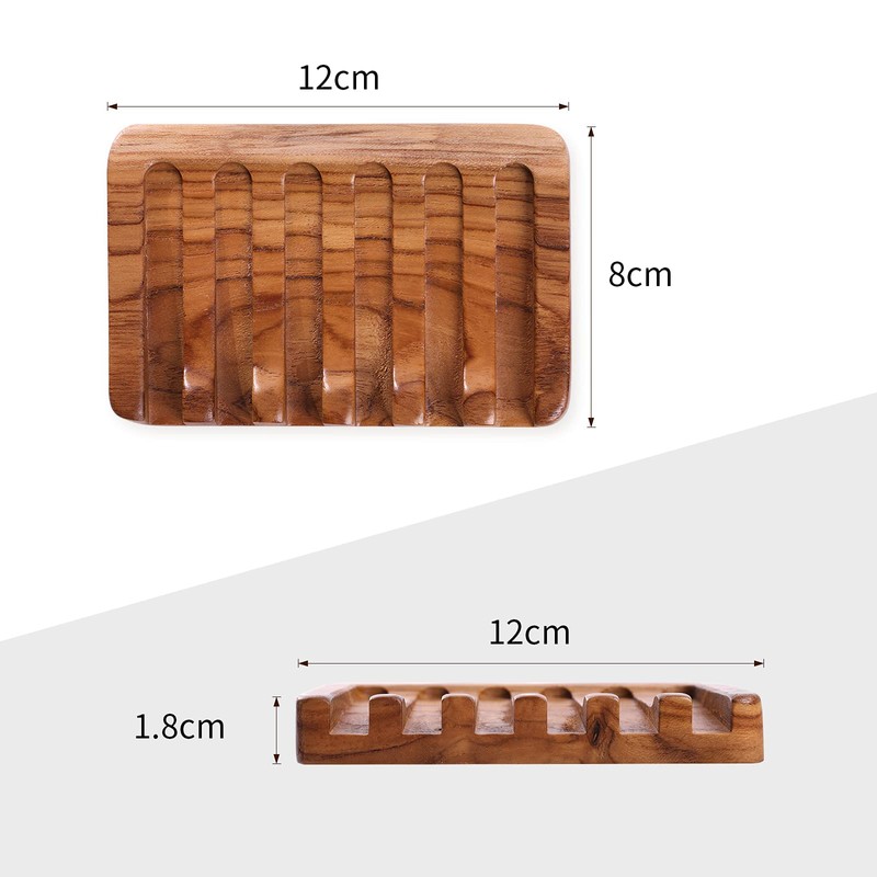 YOSHIKI YK-SB1 Soap Rest Wooden Bathroom Dish Rest Stylish Soap