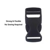 SAFYY 1 Inch Buckle, 10 PCS Quick Side Release Buckles