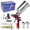 Unbranded HVLP Spray Gun Kit 1000ML Gravity Feed Car Primer