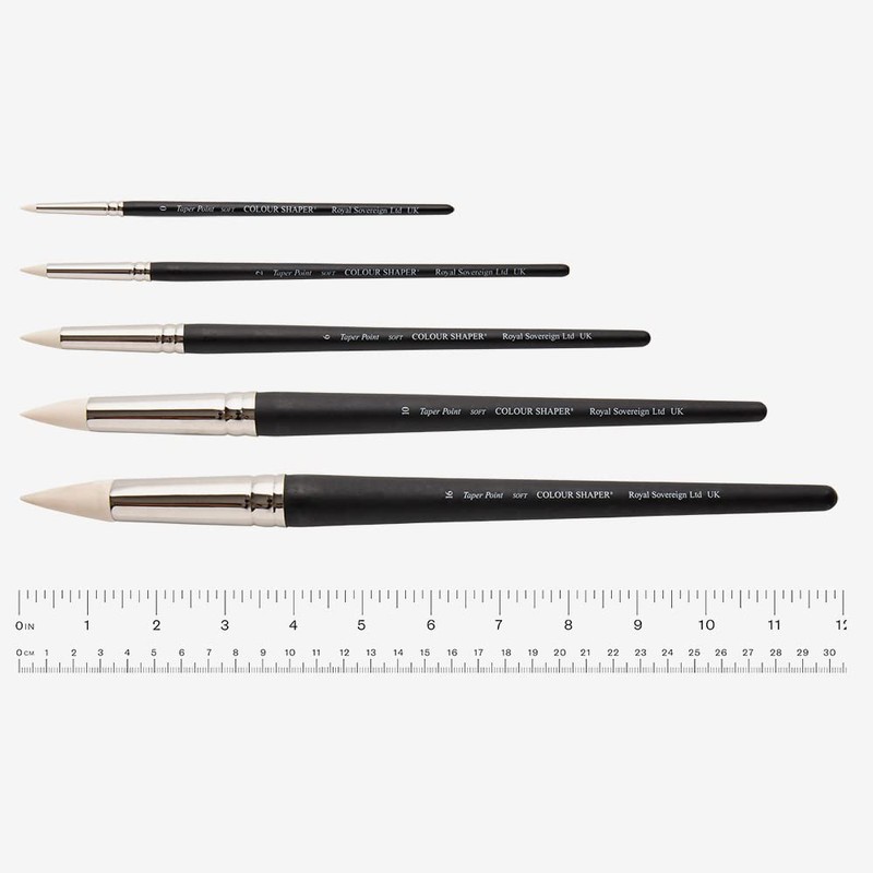 Silicone Taperpoint Brush Tip Size: 2