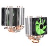 CPU Fan 4 Heatpipes 90mm 3pin Noiseless Plug and Play